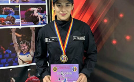 Анастасия Никита стала победительницей Чемпионата Республики Молдова по борьбе
