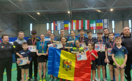 Echipa de tenis de masă din Strășeni a obținut rezultate frumoase în România