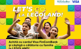 Cu FinComBank și Visa achită cumpărăturile și câștigă o călătorie împreună cu familia 