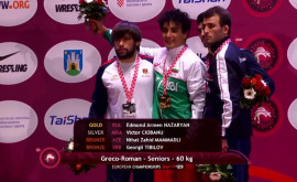 Виктор Чобану завоевал серебряную медаль на чемпионате Европы в Загребе