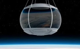 Un startup francez propune excursii în spațiu cu balonul