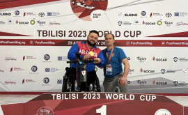 AUR pentru Moldova Ștefan Roșca a cîștigat cupa lumii la para powerlifting