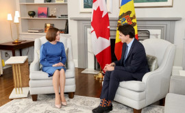Șefa statului sa întîlnit cu Primministrul Canadei Justin Trudeau