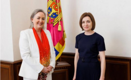 Sandu a avut astăzi o întrevedere de rămas bun cu ambasadoarea Canadei în Republica Moldova
