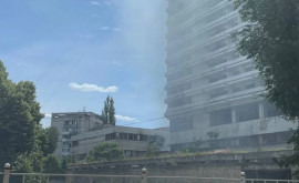 В здании бывшей гостиницы Националь вспыхнул пожар