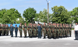 Военнослужащие Национальной армии приняли присягу