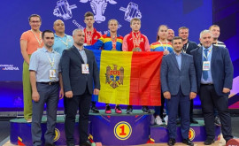 Primele victorii ale tinerilor sportivi din Moldova la Campionatul European de Haltere