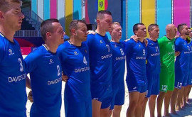 Echipa Moldovei la forbal de plajă învinsă de selecționata Italiei