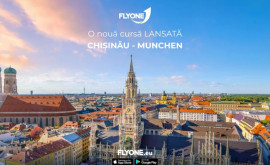 FLYONE запустила новый рейс из Кишинева в Мюнхен