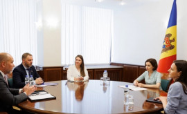 Майя Санду встретилась с президентом Всемирного конгресса украинцев