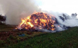 Poliția Incendiul de la Edineț provocat de un joc cu chibriturile