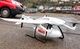 Scrisori livrate cu drona în Marea Britanie