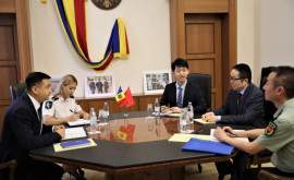 Министр внутренних дел провел встречу с послом Китая в Республике Молдова