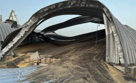 13000 de tone de cereale au fost distruse în atacul cu drone din portul Ismail