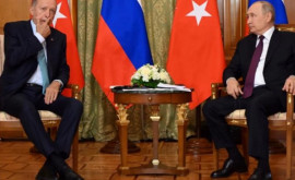 Întîlnirea dintre Putin și Erdogan de la Soci încheiată fără un acord privind cerealele ucrainene