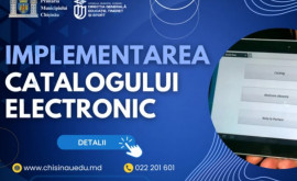 În instituțiile de învățămînt general din Chișinău se implementează Catalogul electronic