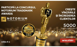 Crește vânzările încrederea și loialitatea clienților participă la Concursul Mărcilor Recunoscute Notorium Trademark Awards 2023