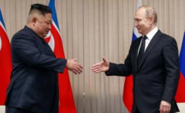 Putin și Kim Jongun sau întîlnit la cosmodromul Vostochny