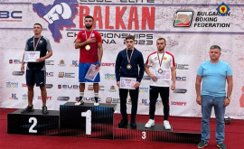 Un moldovean campion al Balcanilor la box