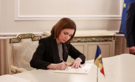 Maia Sandu a promulgat amendamente care interzic candidaților Partidului Șor să participe la alegeri