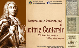 Dimensiunile personalității lui Dimitrie Cantemir expoziție la Biblioteca Națională