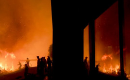 Imagini apocaliptice în Argentina Un oraș întreg sub amenințarea focului