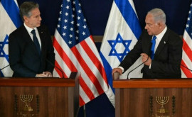 Blinken şi Netanyahu sau adăpostit întrun buncăr Sirenele de raid aerian au răsunat la Tel Aviv 
