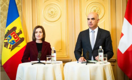 Maia Sandu în Elveția Aderarea Moldovei la UE este singura modalitate de a ne consolida progresul democratic