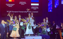 Молдова чемпион Европы по спортивным танцам