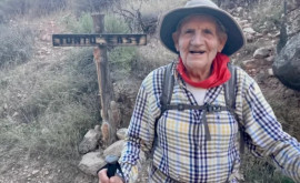 Доктор геологии в 92 года стал старейшим человеком пешком прошедшим ГрандКаньон от края до края