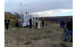 O nouă staţie va monitoriza calitatea aerului în zona Uzinei de ciment din Rezina