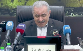 Premierul palestinian a izbucnit în plîns în timpul unei conferințe 