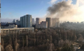 Două explozii puternice sau auzit de dimineață la Kiev