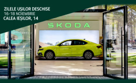 Дни открытых дверей Škoda в новом автосалоне в Кишиневе на ул Calea Ieșilor 14