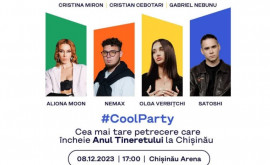 Petrecerea care Încheie Anul Tineretului la Chișinău promite să fie una memorabilă
