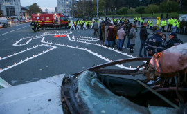 La Chișinău au fost comemorate victimele accidentelor rutiere 