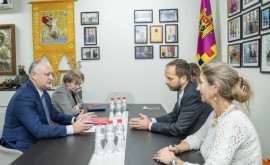 Игорь Додон и Зинаида Гречаный встретились с главой Представительства ЕС в Республике Молдова