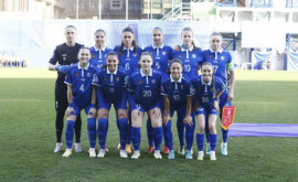 Fotbal feminin Moldova a treia remiză consecutivă în cadrul Ligii Națiunilor