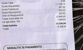 O pensionară din Italia a primit o factură uriașă la apă