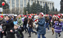 Maratonul de Crăciun cea mai veselă cursă a anului revine la Chișinău