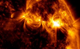 Prognoza fizicienilor O nouă erupție solară va lovi Pămîntul tangențial