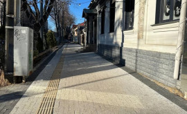 O stradă din Chișinău mai prietenoasă pentru pietoni
