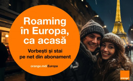 Orange Moldova объявляет о запуске самого щедрого предложения по Роумингу на данный момент Роуминг в Европе как дома