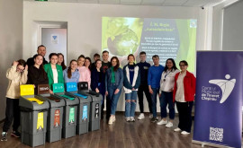 Copiii din Chișinău au fost informați despre regulile de sortare a deșeurilor