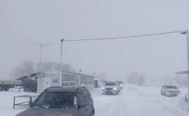 PTF LeovaBumbăta circulația transfrontalieră se desfășoară în condiții de iarnă