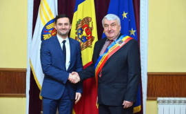 Serafim Urechean a devenit cetățean de onoare al municipiului Chișinău