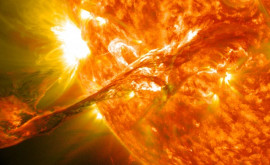 O puternică erupție solară a perturbat comunicațiile