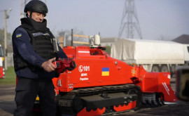 Ucraina a primit din partea UE un sistem avansat pentru deminare 