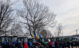 Фермеры выехали на тракторах на акцию протеста