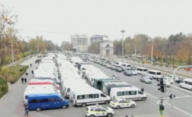 Transportatorii ies din nou la protest și amenință cu blocarea străzilor